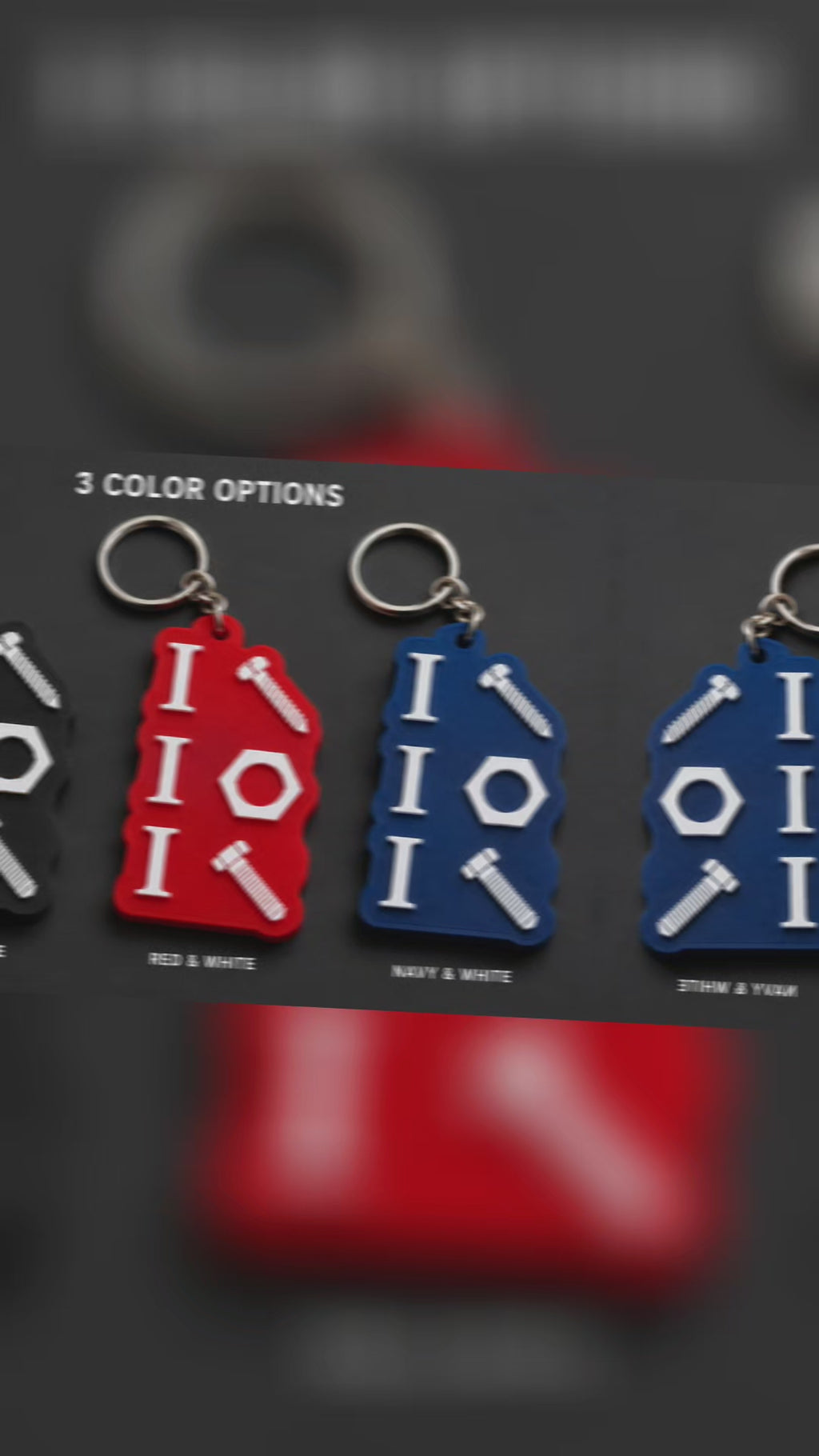 Bikers key chain