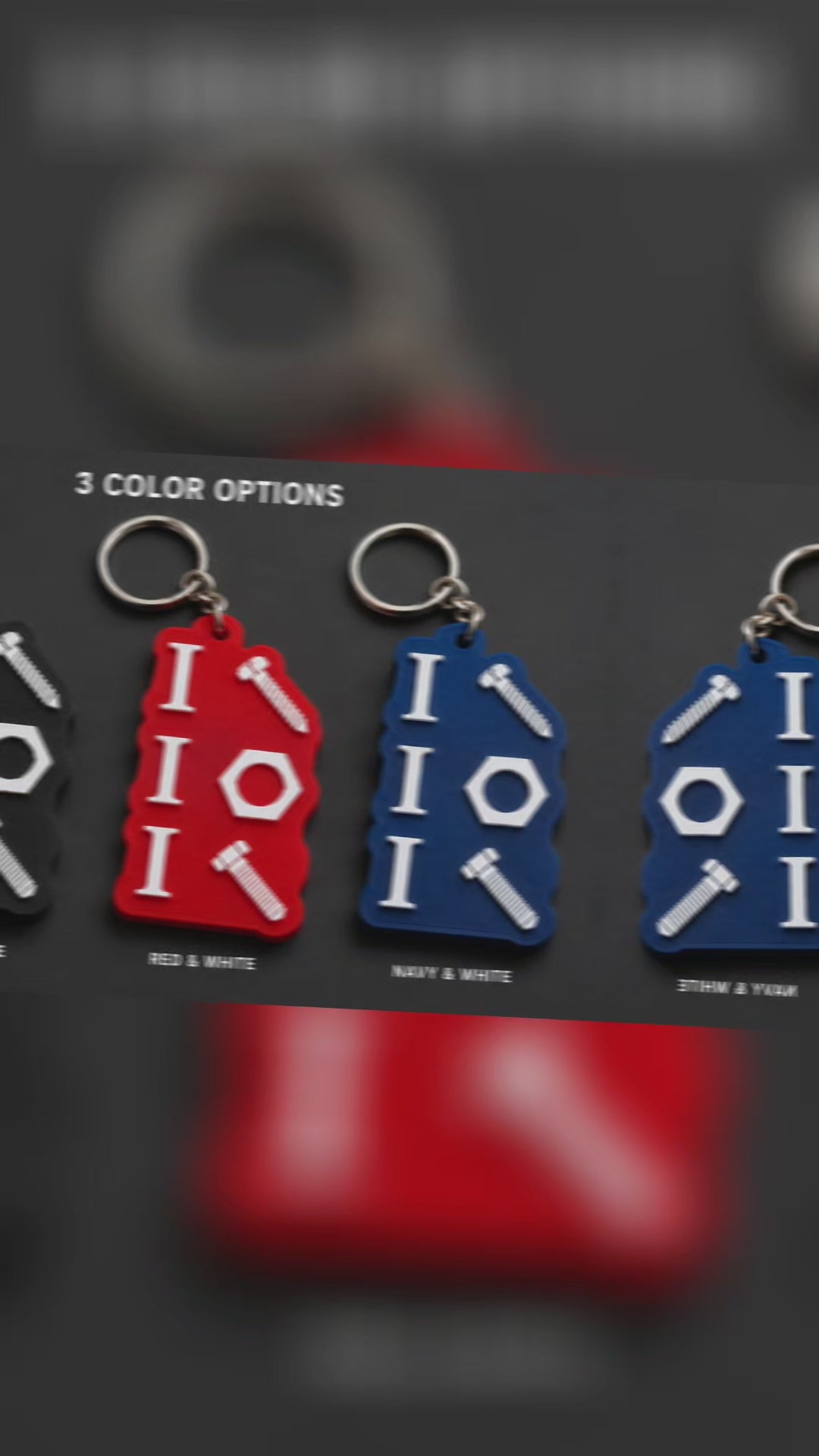 Bikers key chain