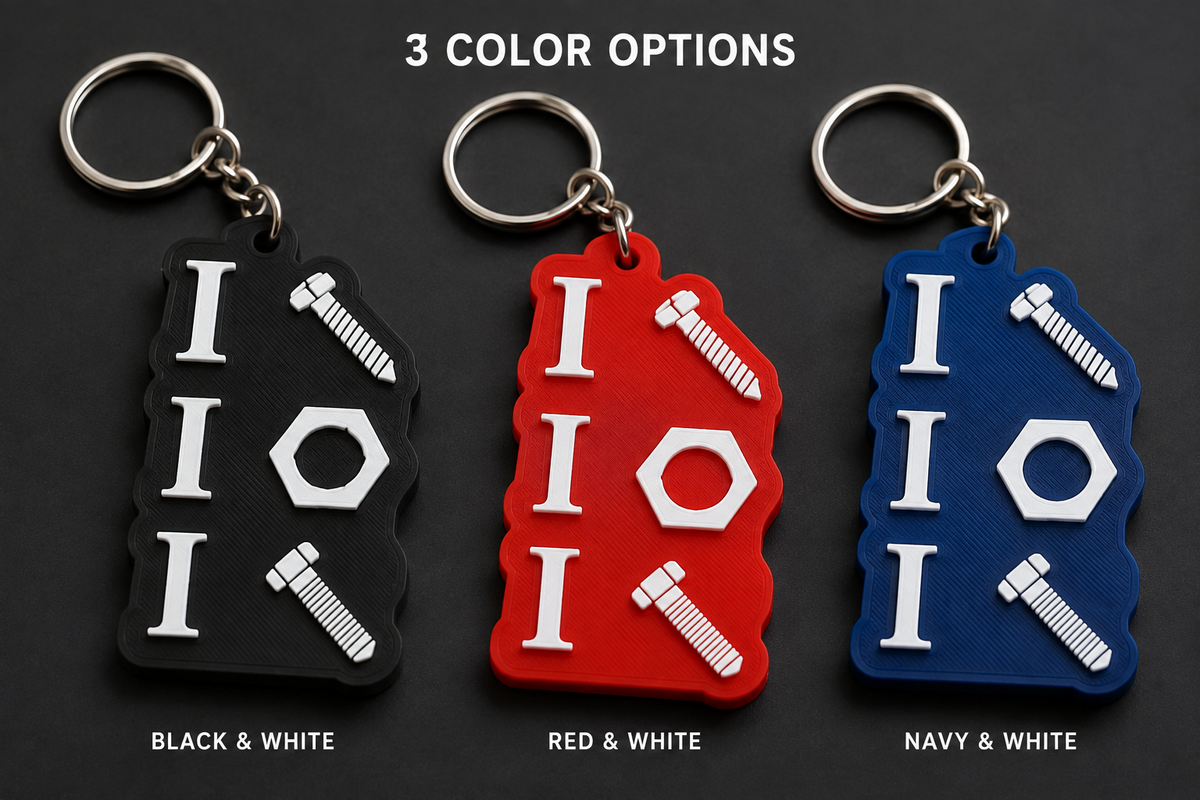 Bikers key chain