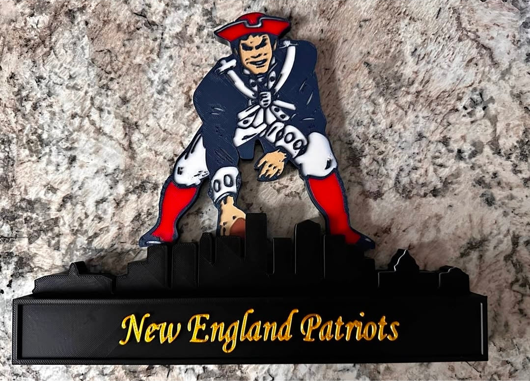 Patriots wall art
